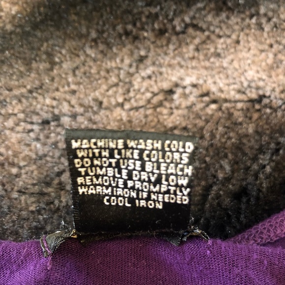 WET SEAL eggplant purple long shirt - Picture 7 of 7